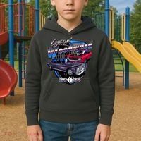 Cruisin Woodward Classic Cars 2024 Kids Hoodie thumb 2