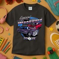 Cruisin Woodward Classic Cars 2024 Kids T-Shirt thumb 3