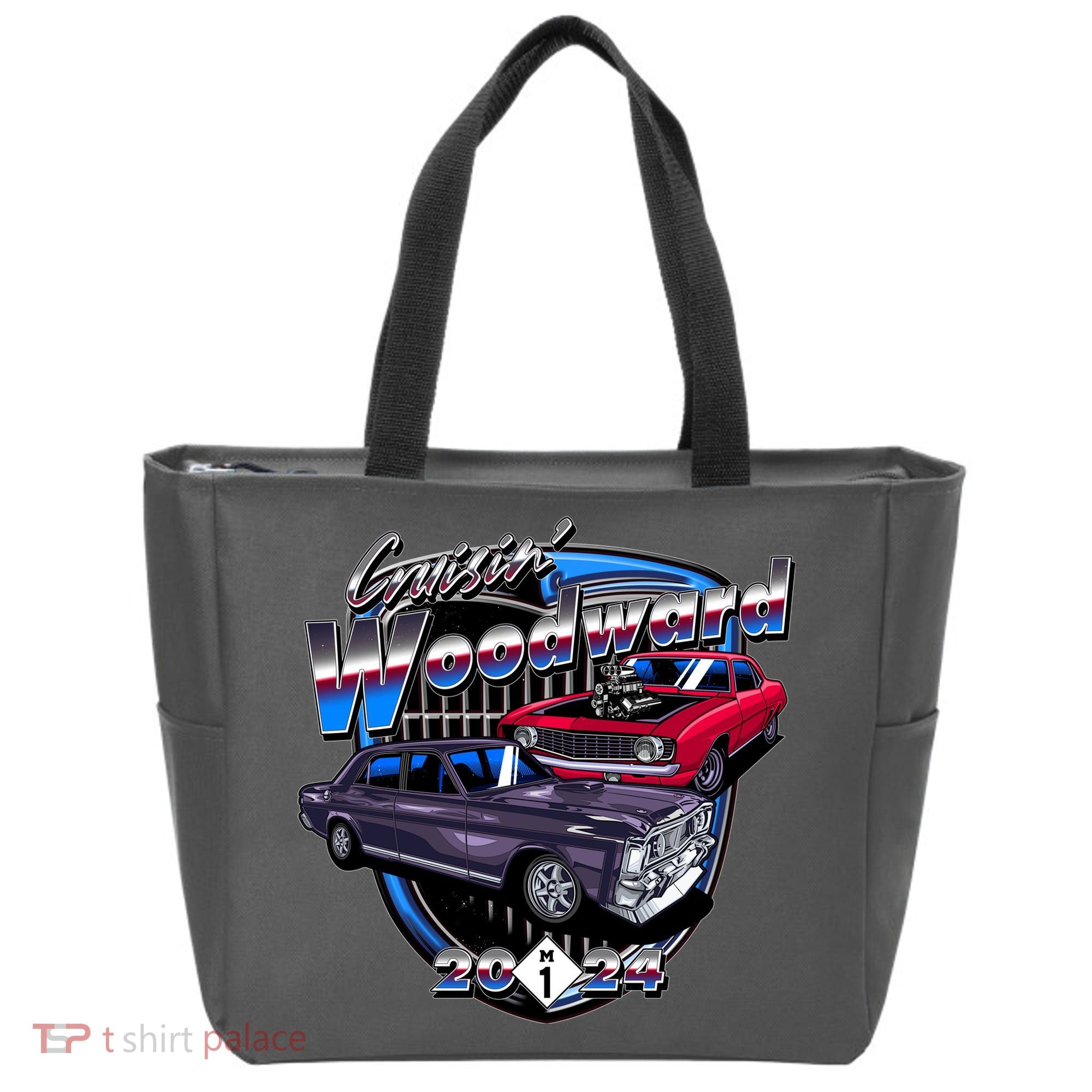 Cruisin Woodward Classic Cars 2024 Tote Bag