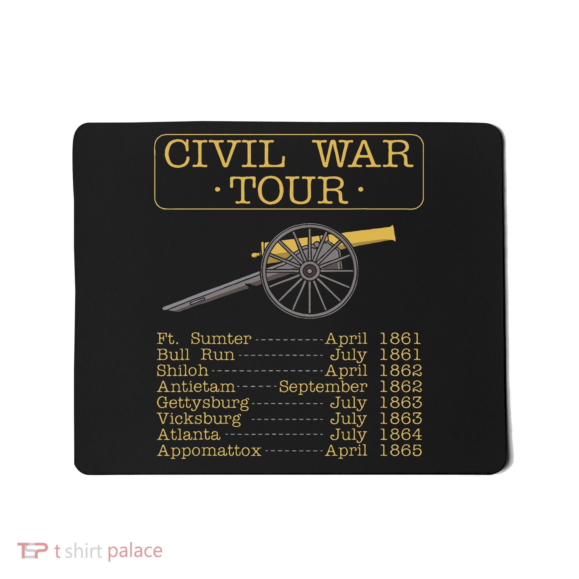 Civil War Civil War Reenactment Mousepad