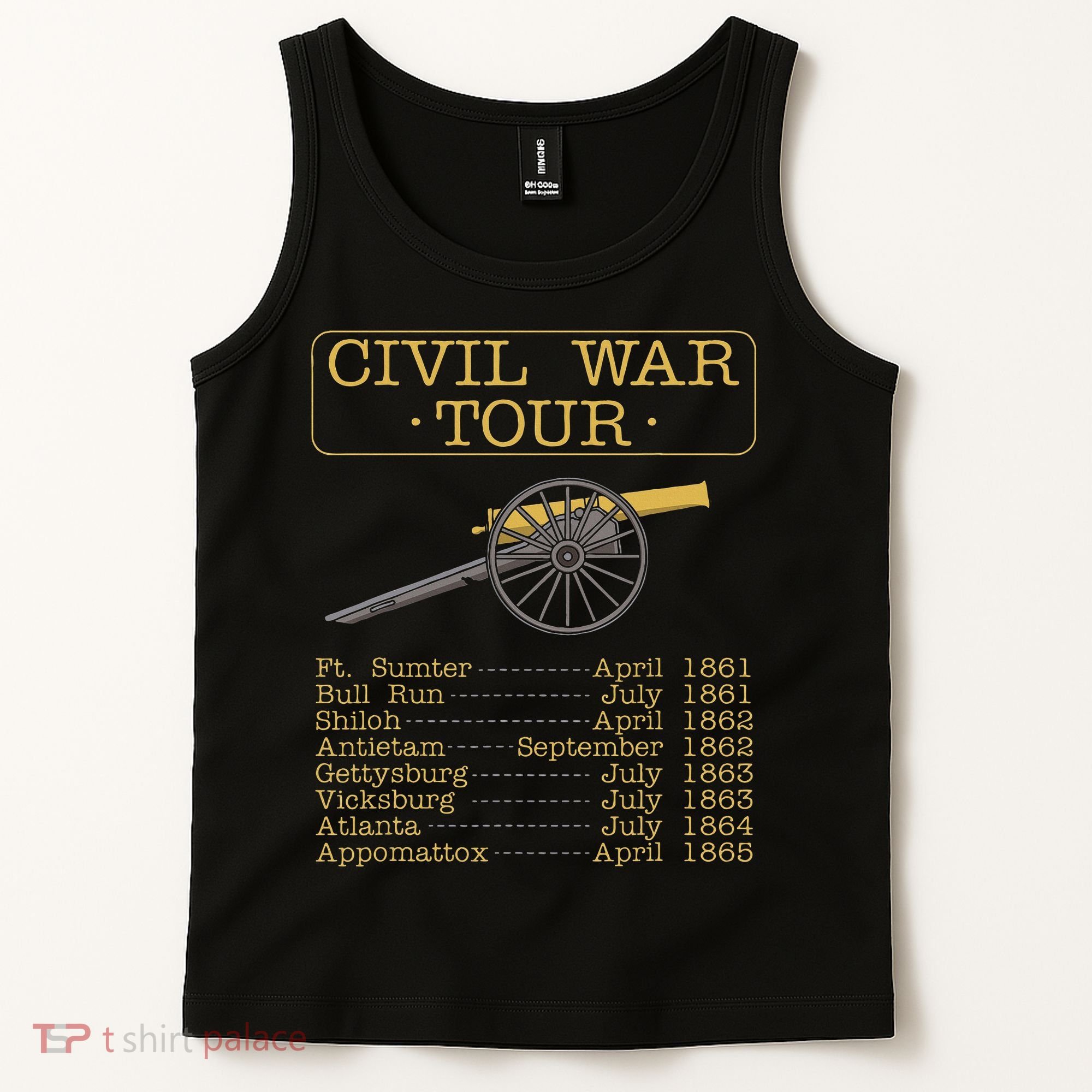 Civil War Civil War Reenactment Tank Top