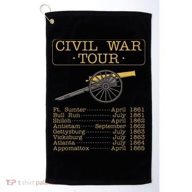 Civil War Civil War Reenactment Golf Towel