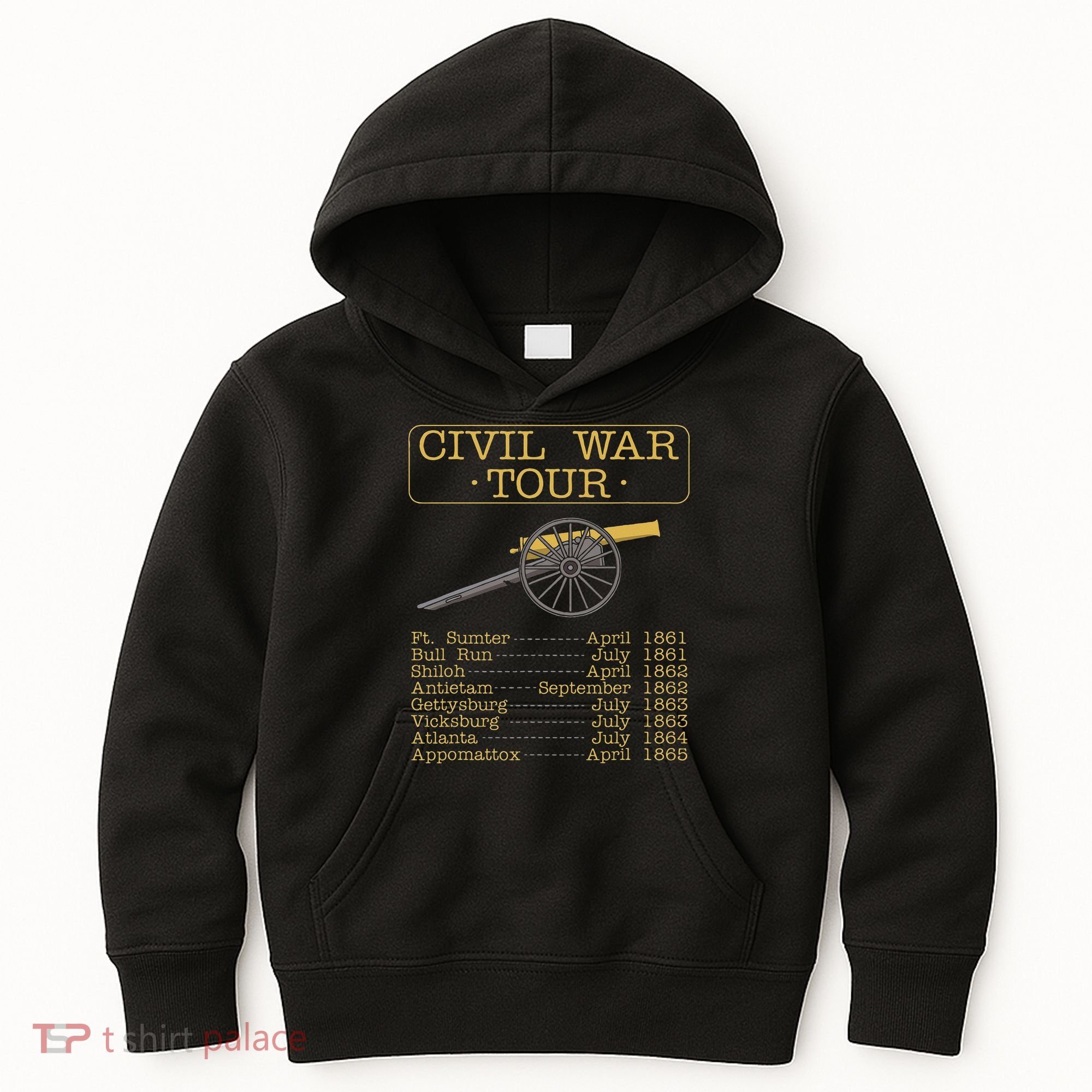Civil War Civil War Reenactment Kids Hoodie