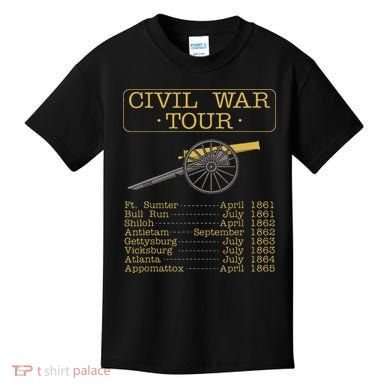 Civil War Civil War Reenactment Kids T-Shirt