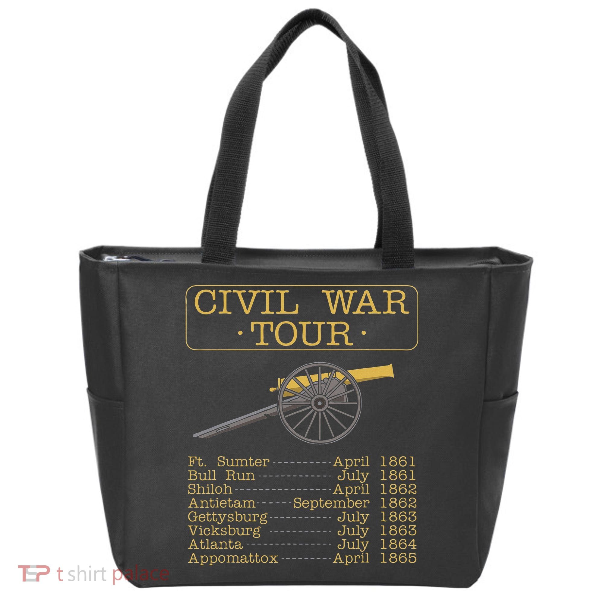 Civil War Civil War Reenactment Tote Bag