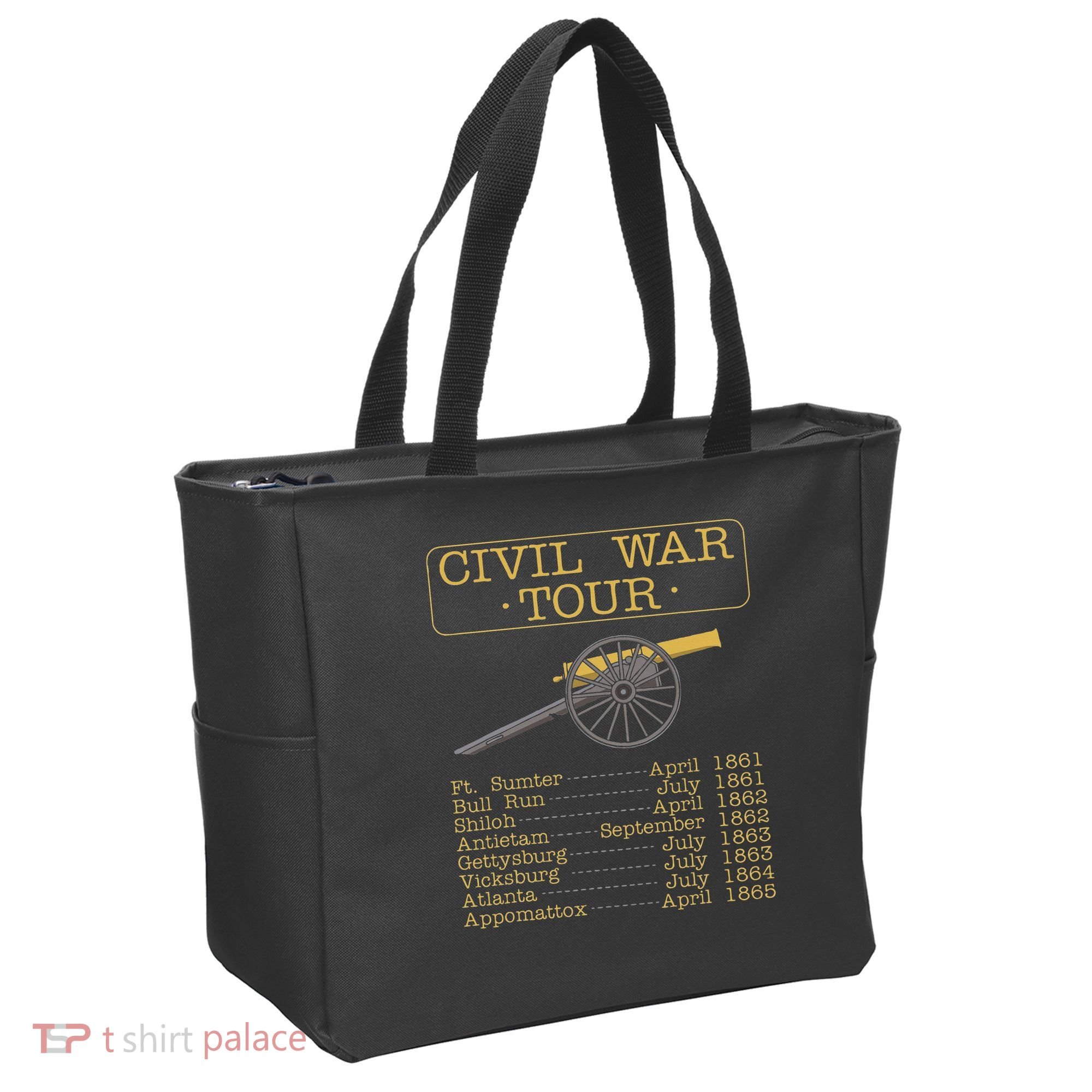 Civil War Civil War Reenactment Tote Bag