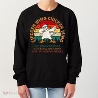 Chicken Wing Chicken Wing Hot Dog Bologna Macaroni Women's Sweatshirt thumb 0
