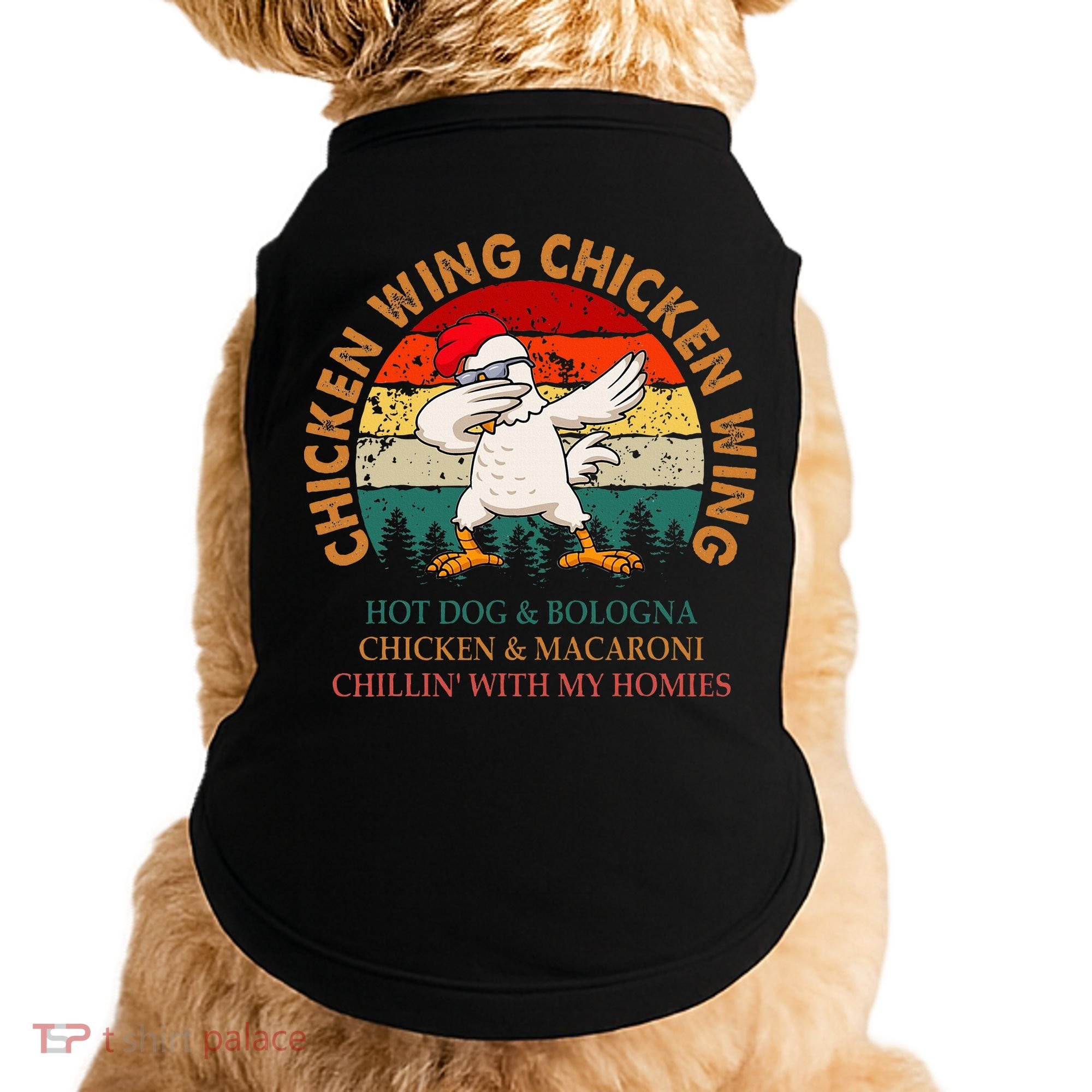 Chicken Wing Chicken Wing Hot Dog Bologna Macaroni Doggie Tank