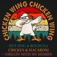 Chicken Wing Chicken Wing Hot Dog Bologna Macaroni Bucket Hat thumb 4