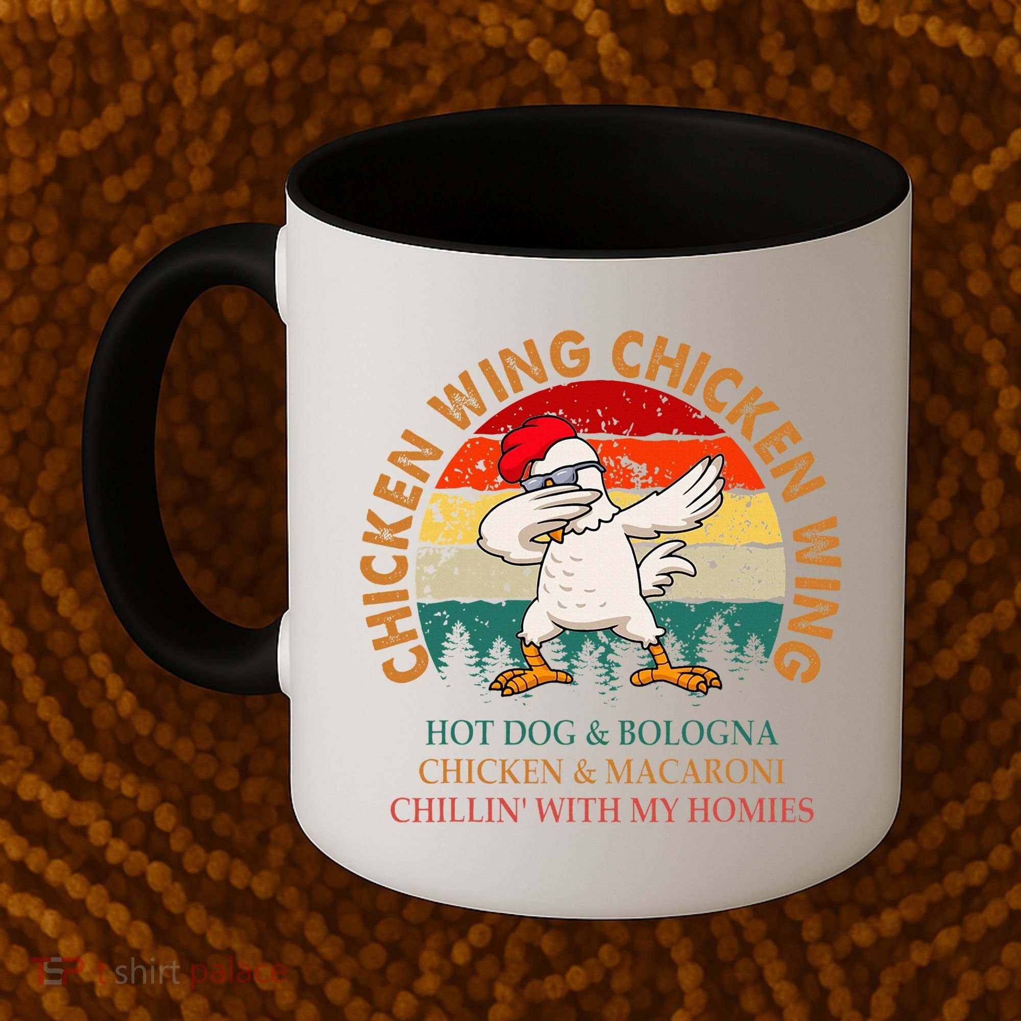 Chicken Wing Chicken Wing Hot Dog Bologna Macaroni Coffee Mug