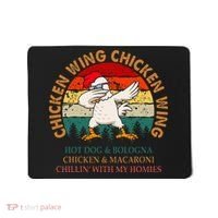 Chicken Wing Chicken Wing Hot Dog Bologna Macaroni Mousepad thumb 0
