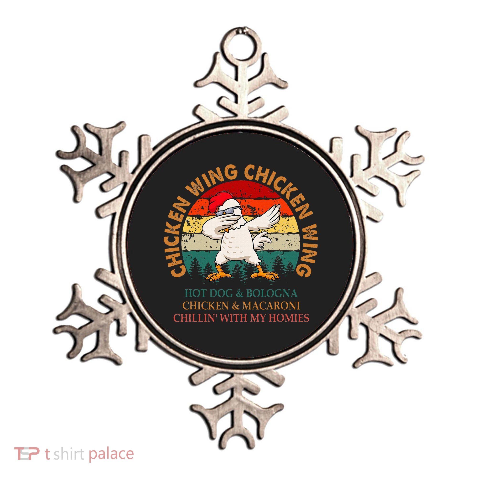Chicken Wing Chicken Wing Hot Dog Bologna Macaroni Ornament