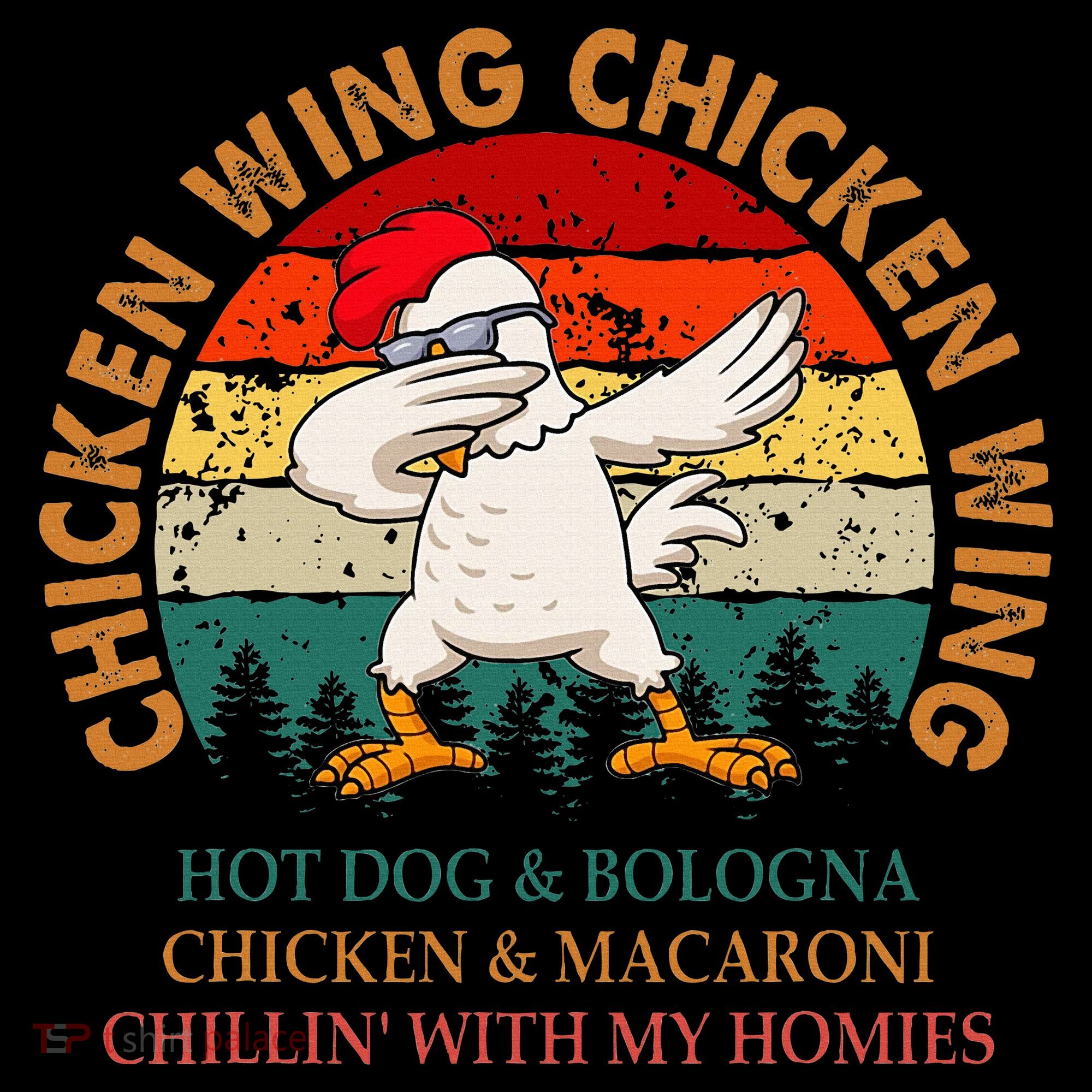 Chicken Wing Chicken Wing Hot Dog Bologna Macaroni Toddler Hoodie