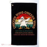 Chicken Wing Chicken Wing Hot Dog Bologna Macaroni Golf Towel thumb 0