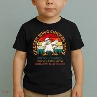 Chicken Wing Chicken Wing Hot Dog Bologna Macaroni Toddler T-Shirt thumb 2