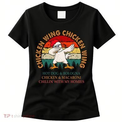 Chicken Wing Chicken Wing Hot Dog Bologna Macaroni Women's T-Shirt