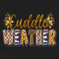 Cuddle Weather Cute Fall Pattern Women's Sweatshirt thumb 2