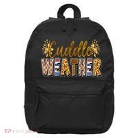 Cuddle Weather Cute Fall Pattern 16 in Basic Backpack thumb 0