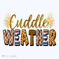 Cuddle Weather Cute Fall Pattern Doggie Tank thumb 4