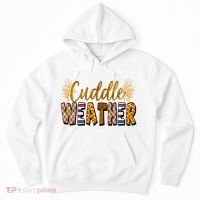 Cuddle Weather Cute Fall Pattern Hoodie thumb 0