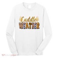 Cuddle Weather Cute Fall Pattern Long Sleeve Shirt thumb 0