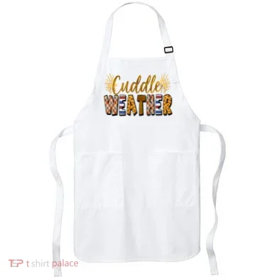 Cuddle Weather Cute Fall Pattern Apron