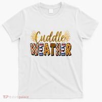 Cuddle Weather Cute Fall Pattern T-Shirt thumb 0