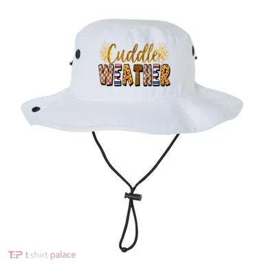 Cuddle Weather Cute Fall Pattern Bucket Hat