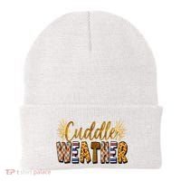 Cuddle Weather Cute Fall Pattern Beanie thumb 0