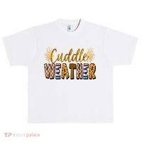 Cuddle Weather Cute Fall Pattern Urban Oversized Heavyweight T-Shirt thumb 0