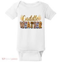 Cuddle Weather Cute Fall Pattern Baby Bodysuit thumb 0