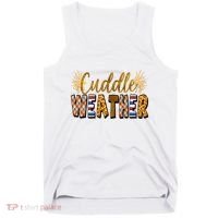Cuddle Weather Cute Fall Pattern Tank Top thumb 0