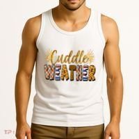 Cuddle Weather Cute Fall Pattern Tank Top thumb 3