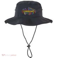Cybersecurity Word Cloud Cyber Security Gift Cybersecurity Bucket Hat thumb 0