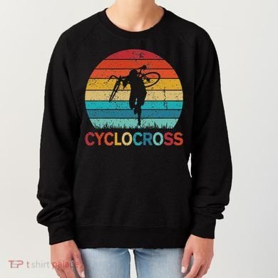 Cyclocross With Cyclocross Bicycle Women's Sweatshirt