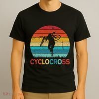 Cyclocross With Cyclocross Bicycle T-Shirt thumb 3
