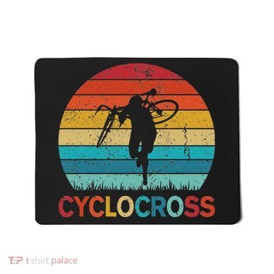 Cyclocross With Cyclocross Bicycle Mousepad
