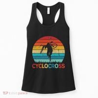 Cyclocross With Cyclocross Bicycle Women's Tank Top thumb 0