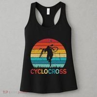 Cyclocross With Cyclocross Bicycle Women's Tank Top thumb 3
