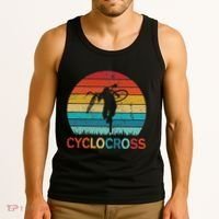 Cyclocross With Cyclocross Bicycle Tank Top thumb 3