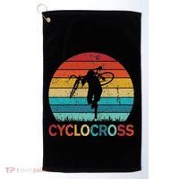 Cyclocross With Cyclocross Bicycle Golf Towel thumb 0