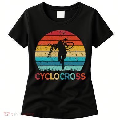 Cyclocross With Cyclocross Bicycle Women's T-Shirt