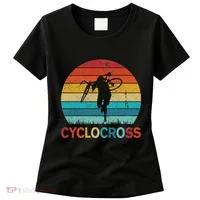Cyclocross With Cyclocross Bicycle Women's T-Shirt thumb 0