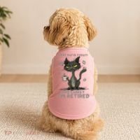 Cat What Day Is Today Who Cares I‘m Retired Doggie Tank thumb 2