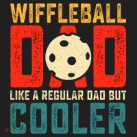 Cooler Wiffleball Dad Father's Day Beanie thumb 2