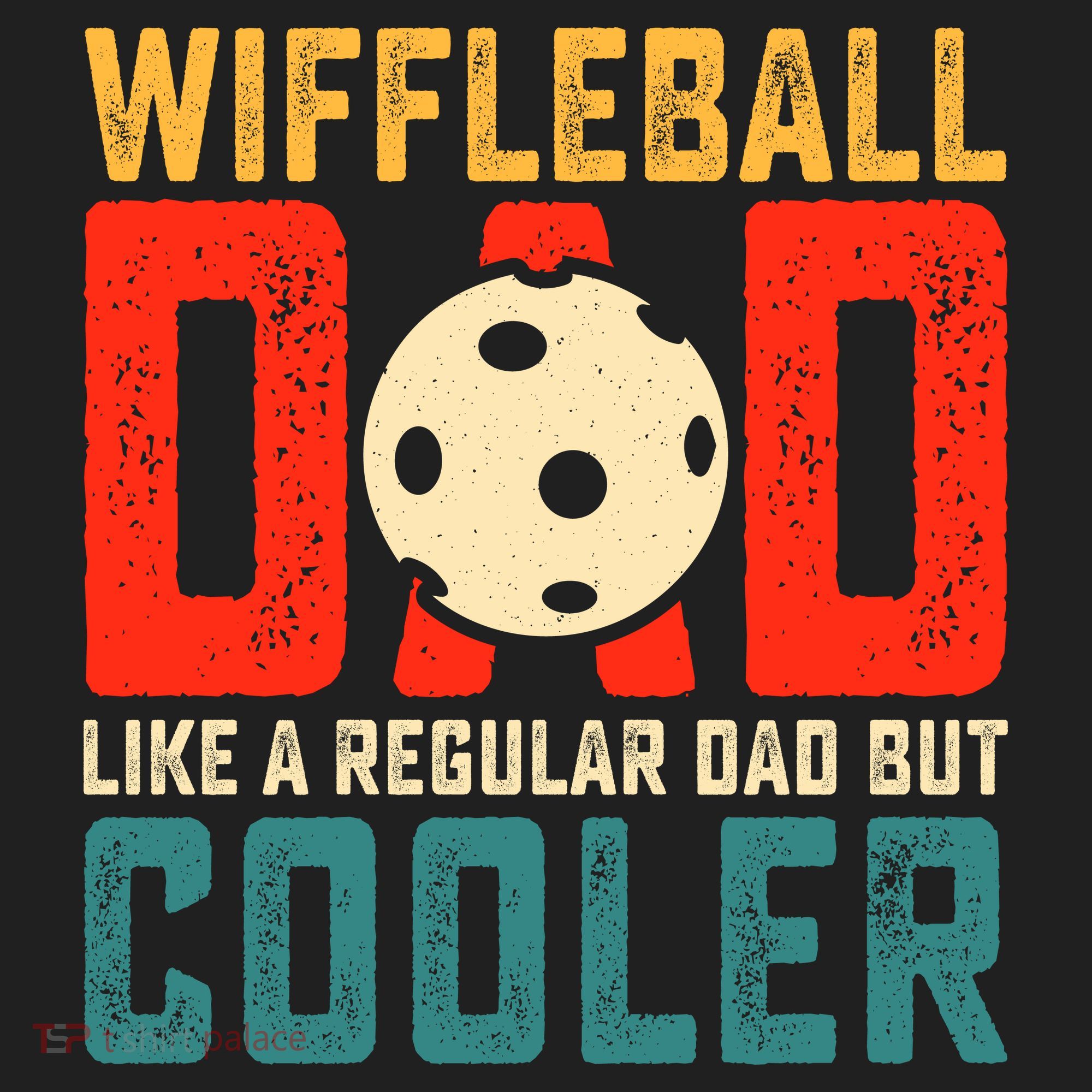 Cooler Wiffleball Dad Father's Day Hat
