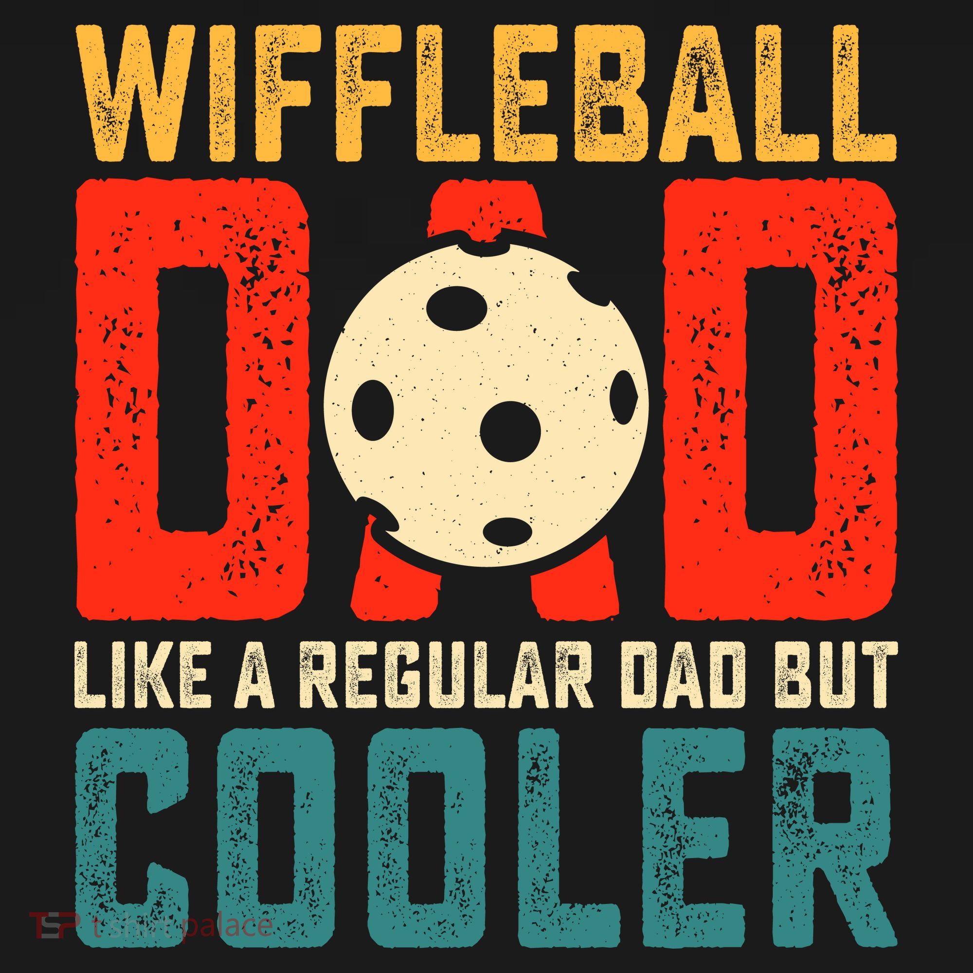 Cooler Wiffleball Dad Father's Day Visor