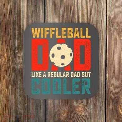 Cooler Wiffleball Dad Father's Day Coaster