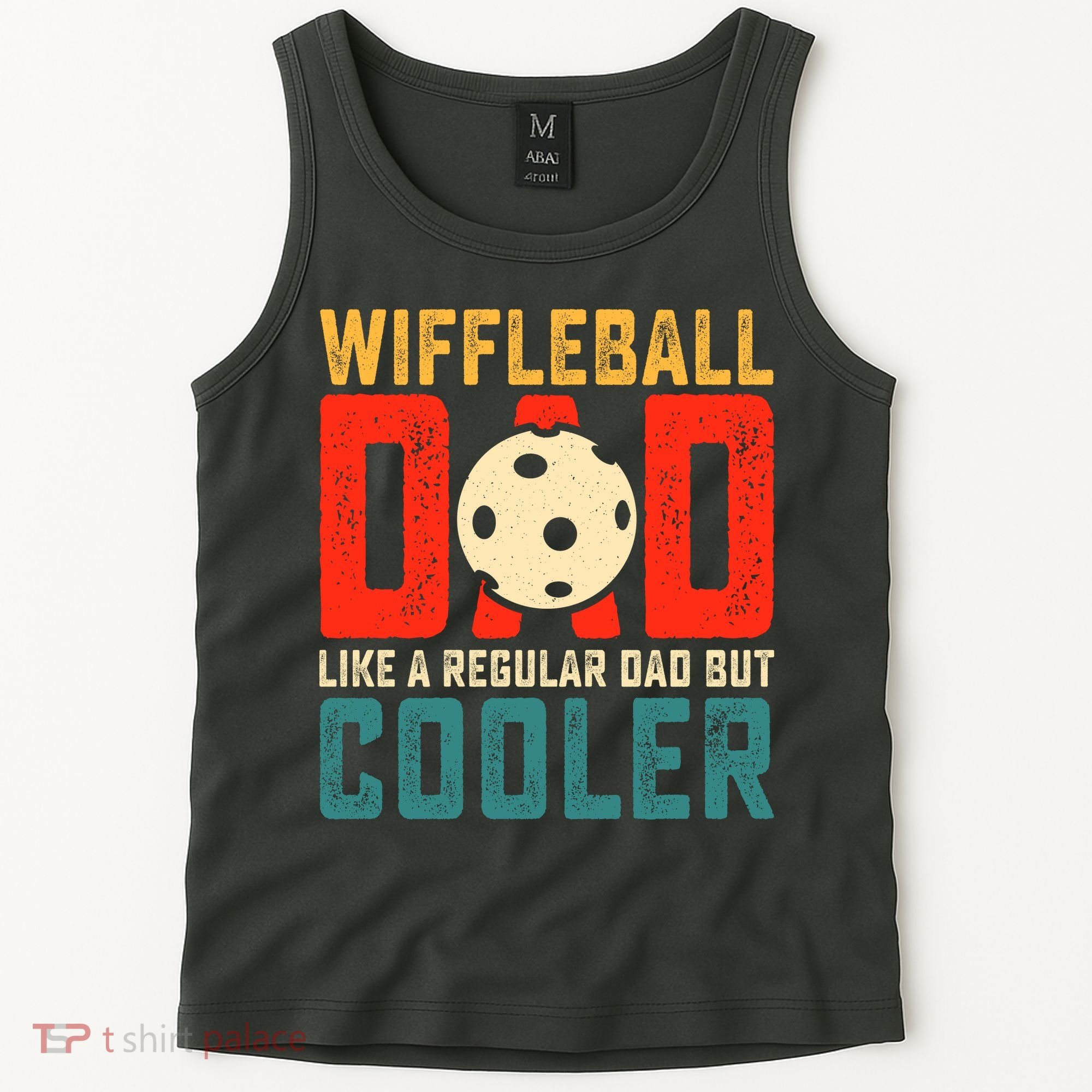 Cooler Wiffleball Dad Father's Day Tank Top