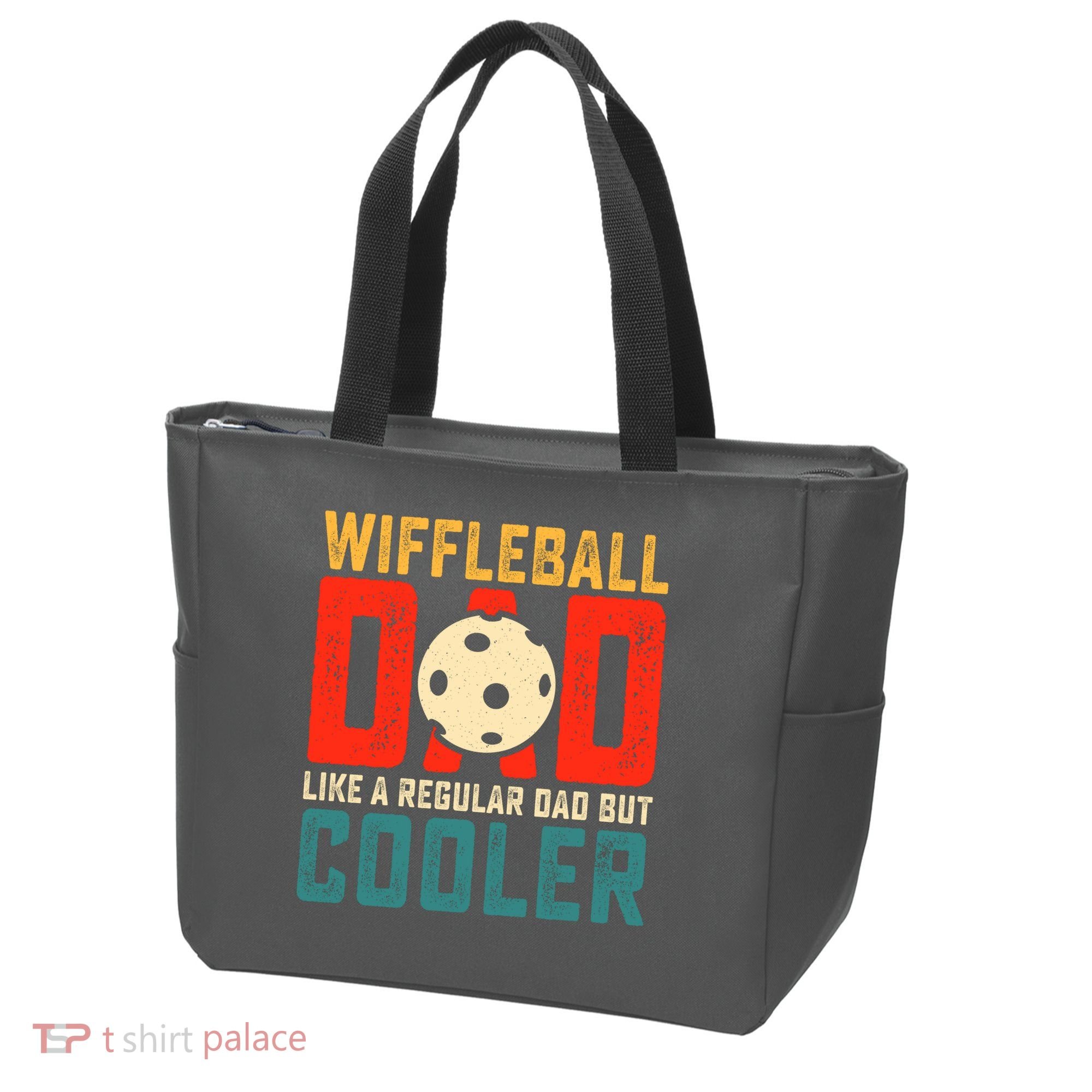 Cooler Wiffleball Dad Father's Day Tote Bag
